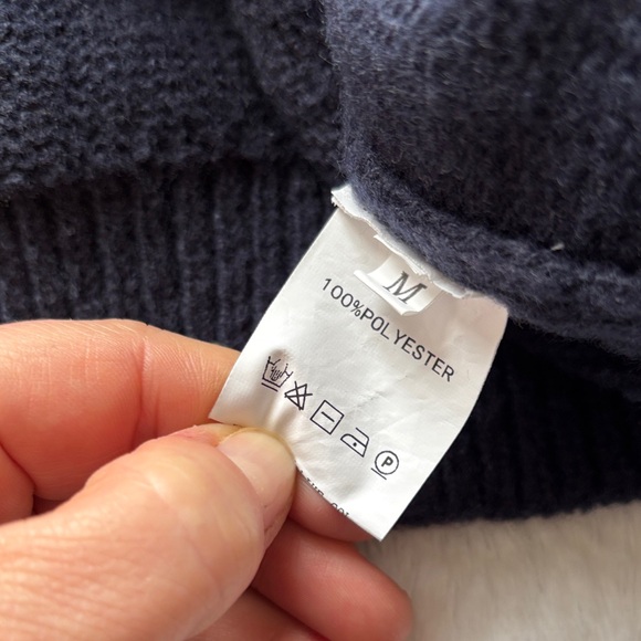 Womens Navy Flag Sweater 🇺🇸 - Picture 4 of 5